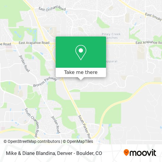 Mike & Diane Blandina map