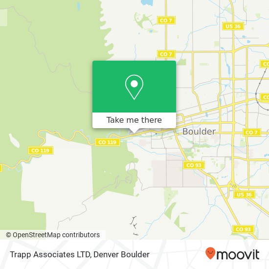 Trapp Associates LTD map