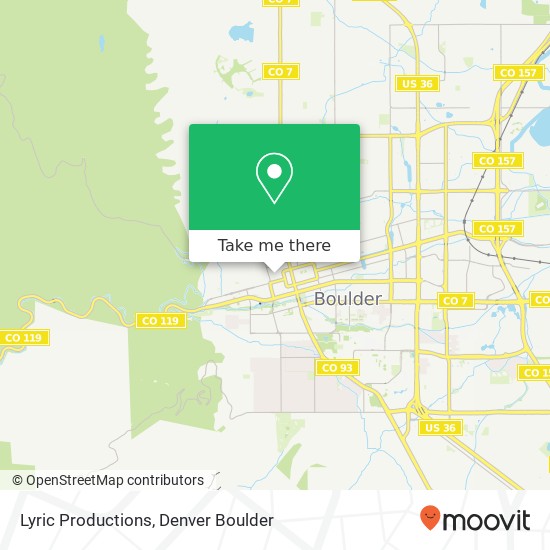 Lyric Productions map