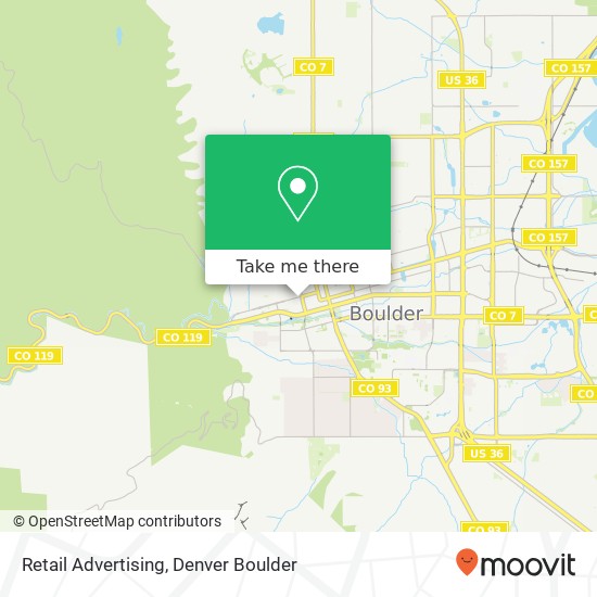 Mapa de Retail Advertising