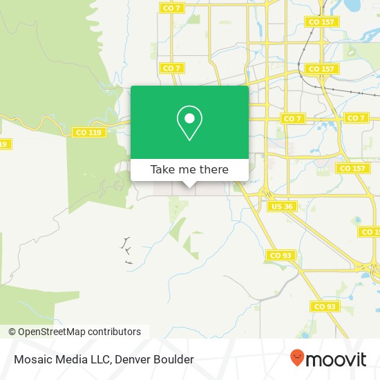 Mosaic Media LLC map