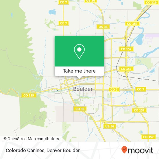 Colorado Canines map
