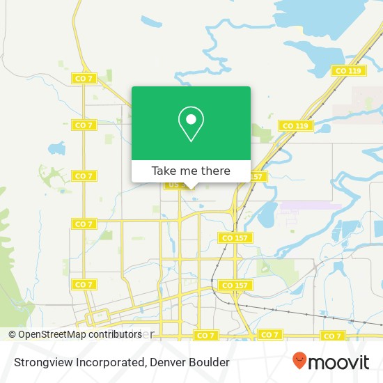 Strongview Incorporated map