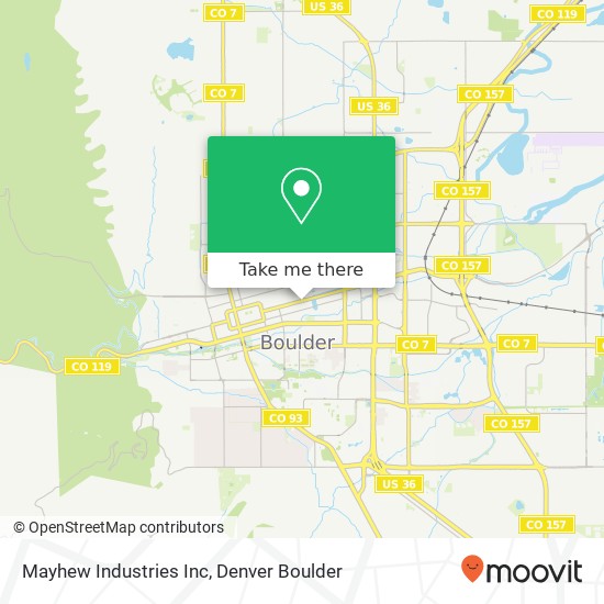 Mapa de Mayhew Industries Inc