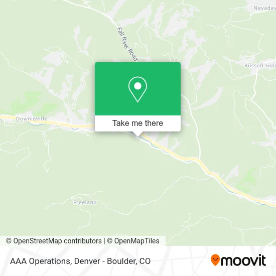 AAA Operations map
