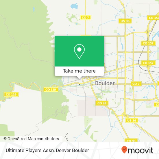 Ultimate Players Assn map