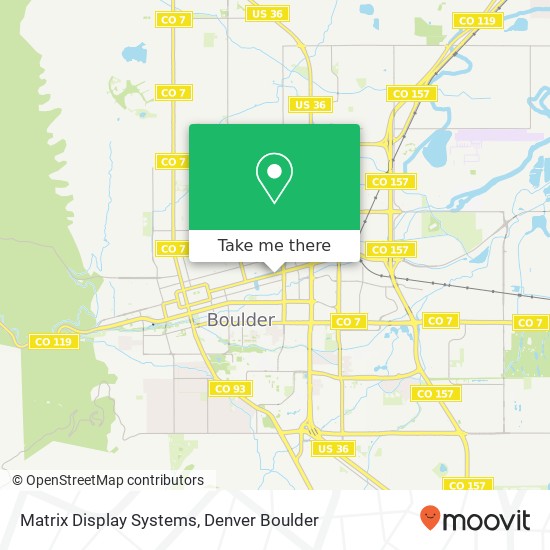 Mapa de Matrix Display Systems