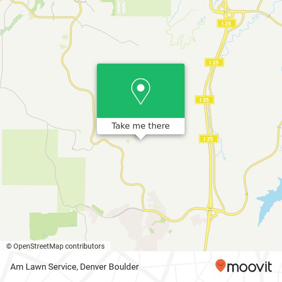 Mapa de Am Lawn Service