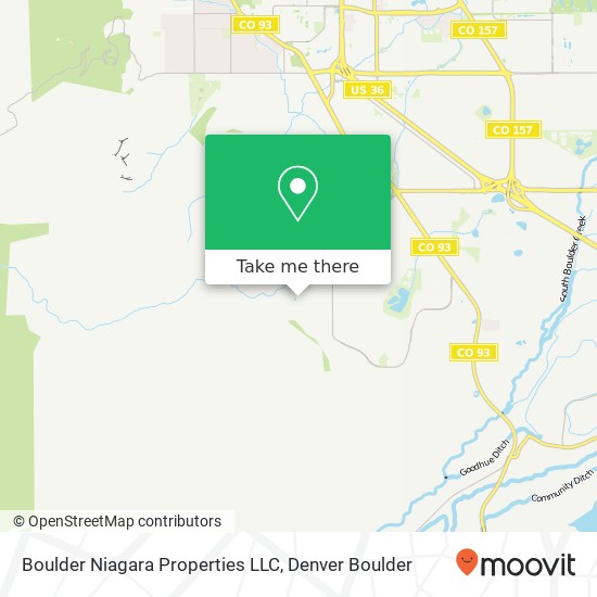 Boulder Niagara Properties LLC map
