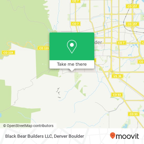 Mapa de Black Bear Builders LLC