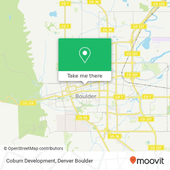 Mapa de Coburn Development