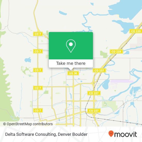 Delta Software Consulting map