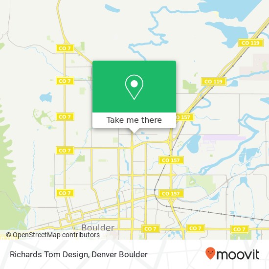 Mapa de Richards Tom Design