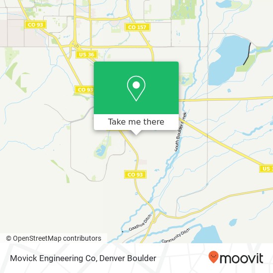 Mapa de Movick Engineering Co