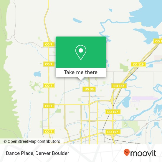 Dance Place map