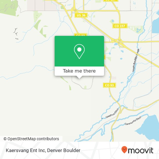 Mapa de Kaersvang Ent Inc