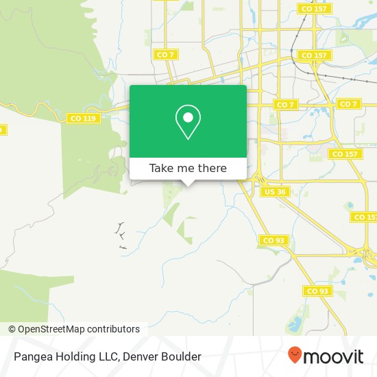 Pangea Holding LLC map