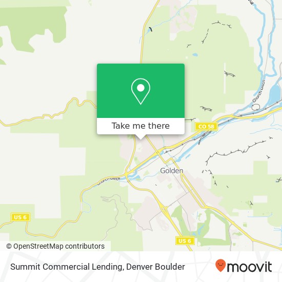 Summit Commercial Lending map