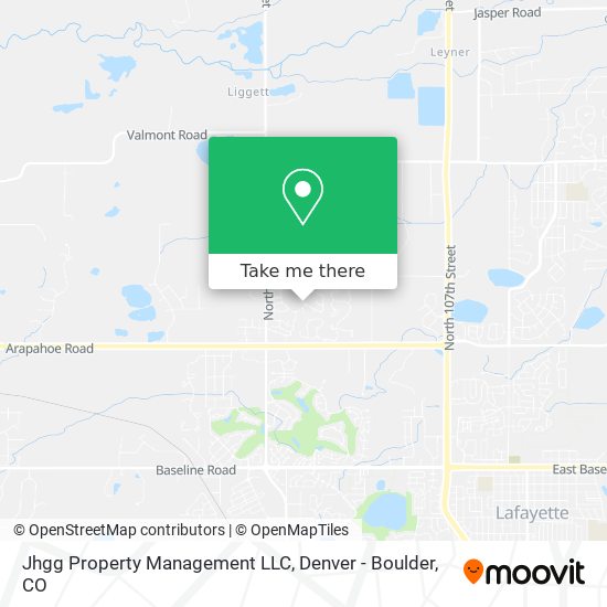 Mapa de Jhgg Property Management LLC