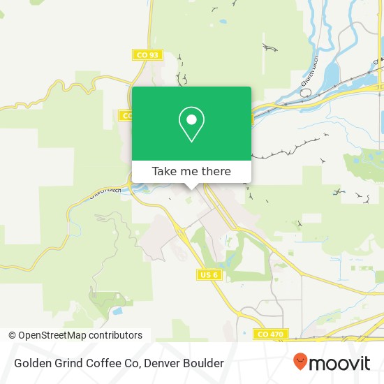 Golden Grind Coffee Co map