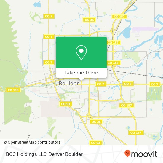 Mapa de BCC Holdings LLC