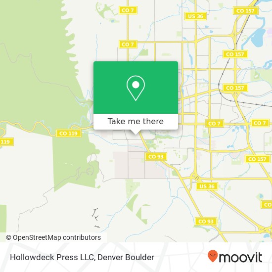 Mapa de Hollowdeck Press LLC