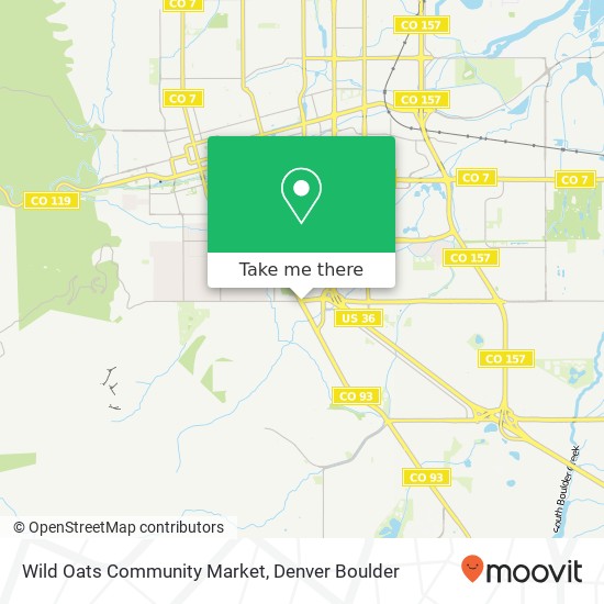 Wild Oats Community Market map