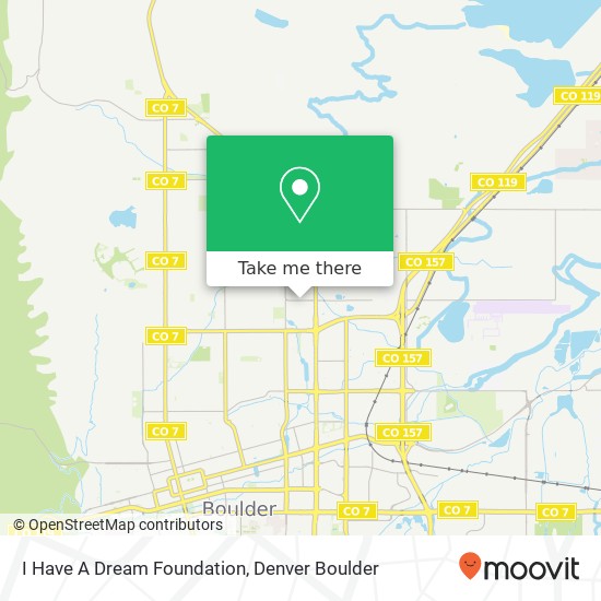 I Have A Dream Foundation map