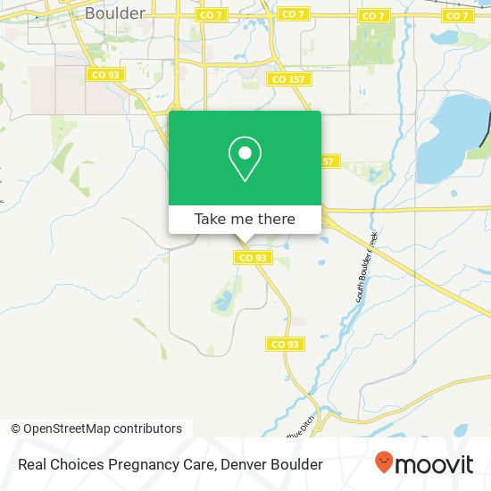 Mapa de Real Choices Pregnancy Care