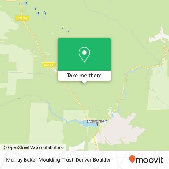 Murray Baker Moulding Trust map