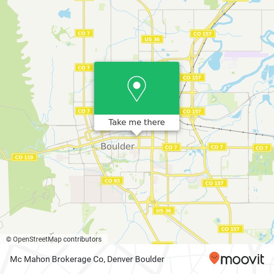 Mc Mahon Brokerage Co map