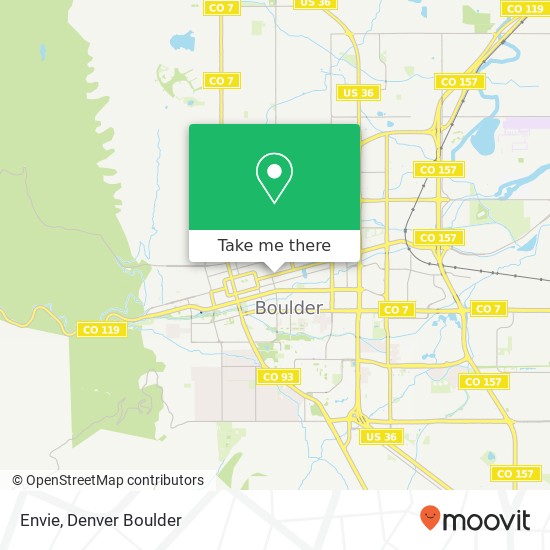 Envie map