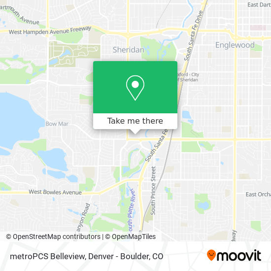 metroPCS Belleview map