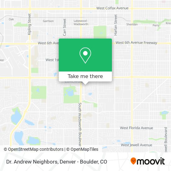 Dr. Andrew Neighbors map