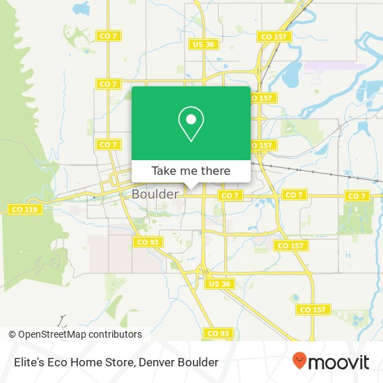 Elite's Eco Home Store map