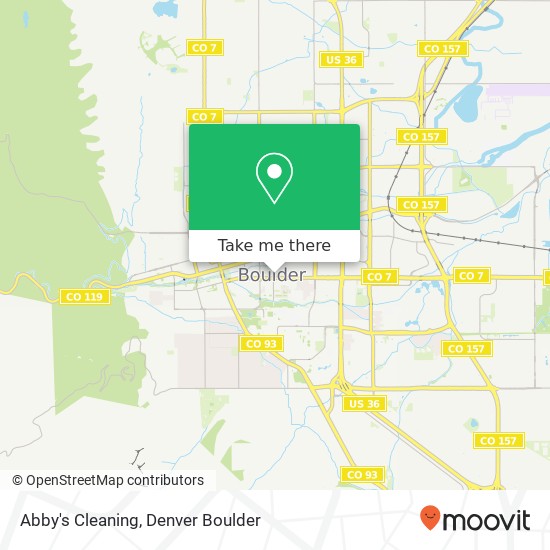 Mapa de Abby's Cleaning