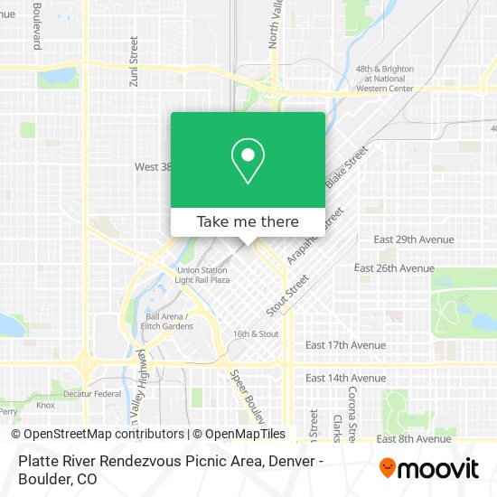 Platte River Rendezvous Picnic Area map