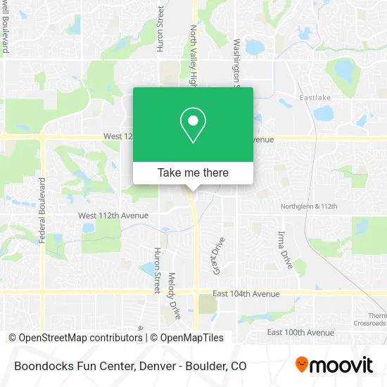 Boondocks Fun Center map