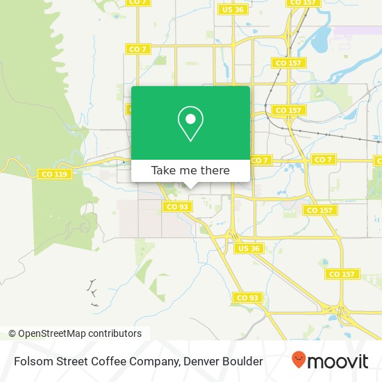 Mapa de Folsom Street Coffee Company