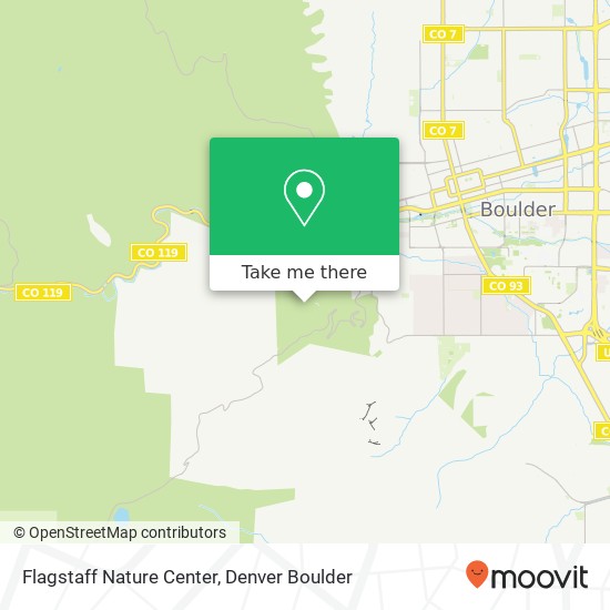 Mapa de Flagstaff Nature Center