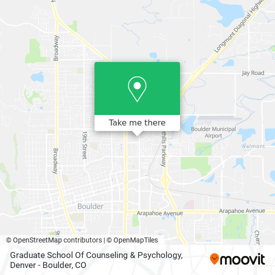 Mapa de Graduate School Of Counseling & Psychology