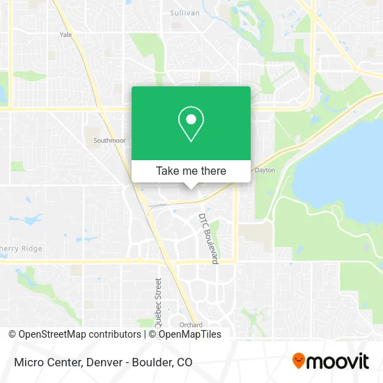 Micro Center map