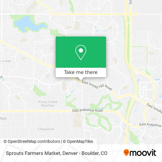 Sprouts Farmers Market map