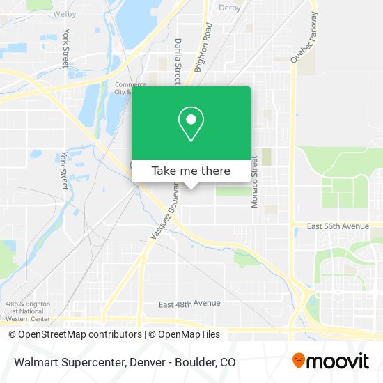 Walmart Supercenter map