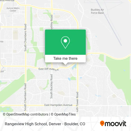 Rangeview High School map