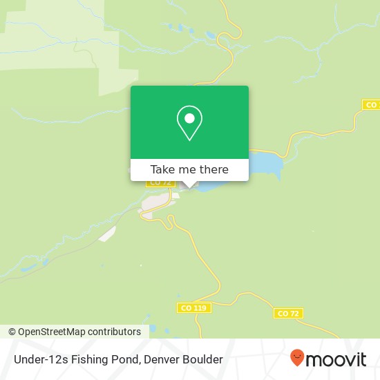 Under-12s Fishing Pond map