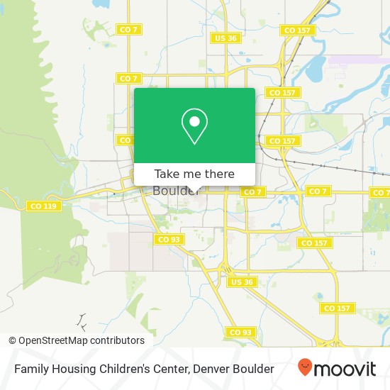 Family Housing Children's Center map