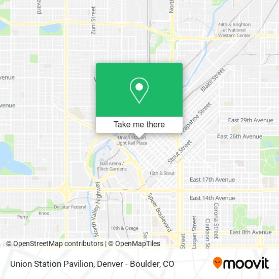 Mapa de Union Station Pavilion