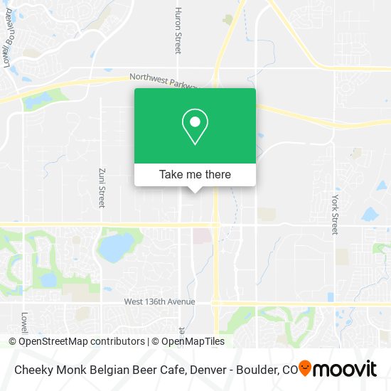 Cheeky Monk Belgian Beer Cafe map
