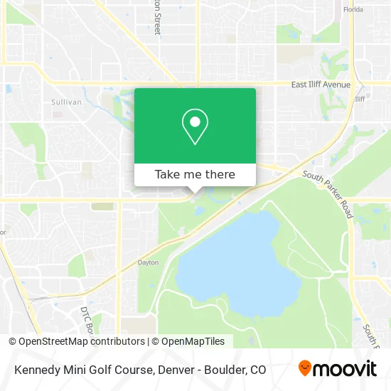 Kennedy Mini Golf Course map